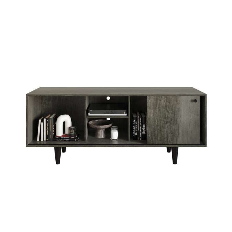 Crédence de rangement Hanh, Gris