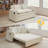 62.9" Pull Out Sofa Bed,3-In-1 Pull Out Couch With 5-Position Adjustable Backrest,Convertible Sleeper Sofa Bed With Storage & USB-1314247869-1314247857-1314247856