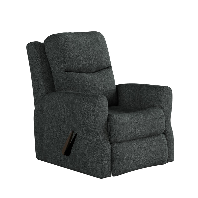 Fame Rocker Recliner, Pearl Dark Gray, Manual Rocker