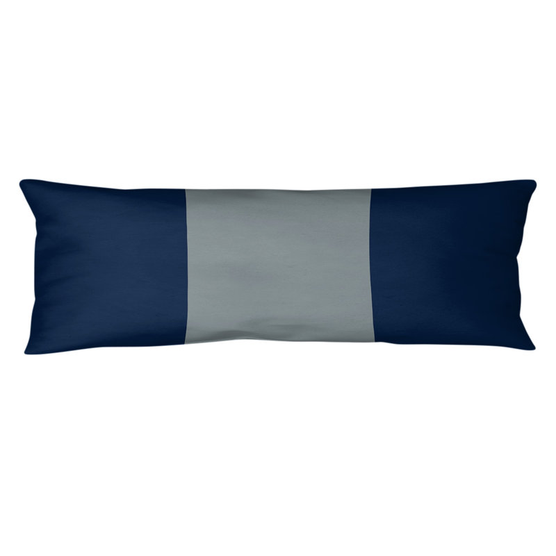 Oreiller de corps en polyester / polyester Arizona Football Stripes, Bleu / Argent, Tampa Bay Football 