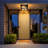 Black Outdoor Flush Mount