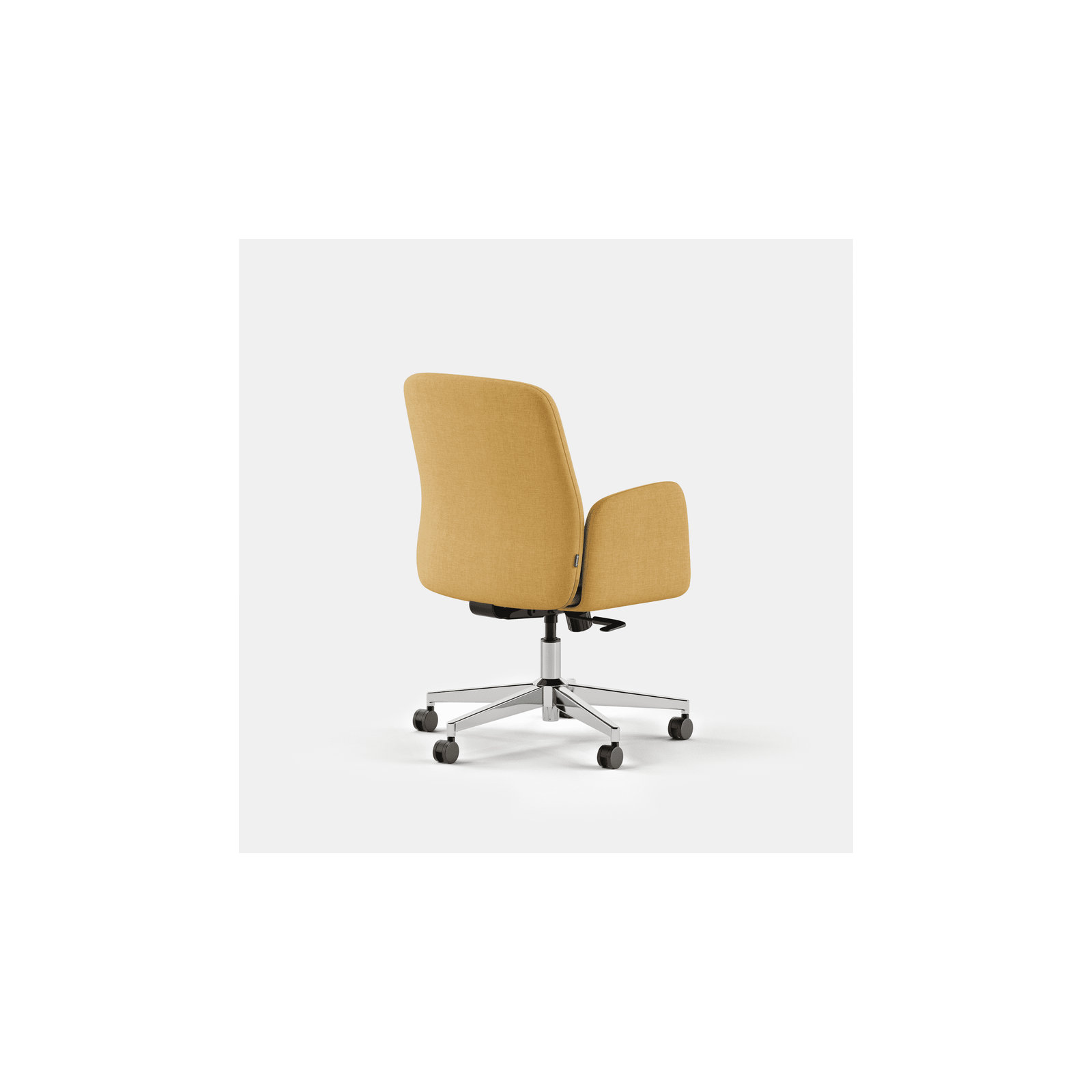 Softside Chair - Midback - Fabric, Sunflower, 36"