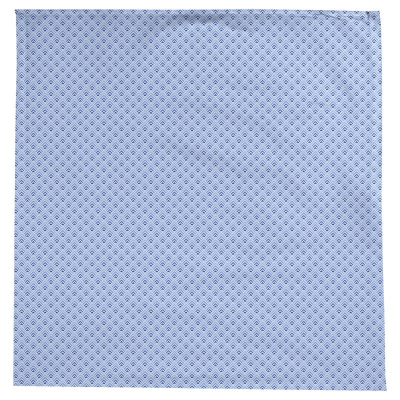 Avicia Geometric Tablecloth, Light Blue