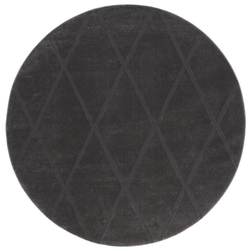Ilyess Performance Geometric Rug, Round 6'7"