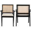 Chaise avec accoudoirs Linen