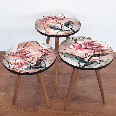 Tables gigognes 3 pieds Asay