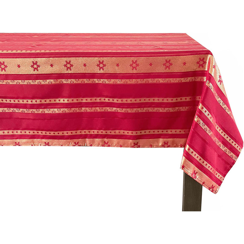 Ensemble de 4 serviettes de table en tissu 20 po Red, 70 po x 70 po
