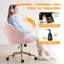 Chaise de travail en velours côtelé Belanda-605127257