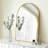 24X36 Inch Gold Metal Framed Arched Bathrrom Mirror For Wall. (Includes Mirror Only)-1799712341
