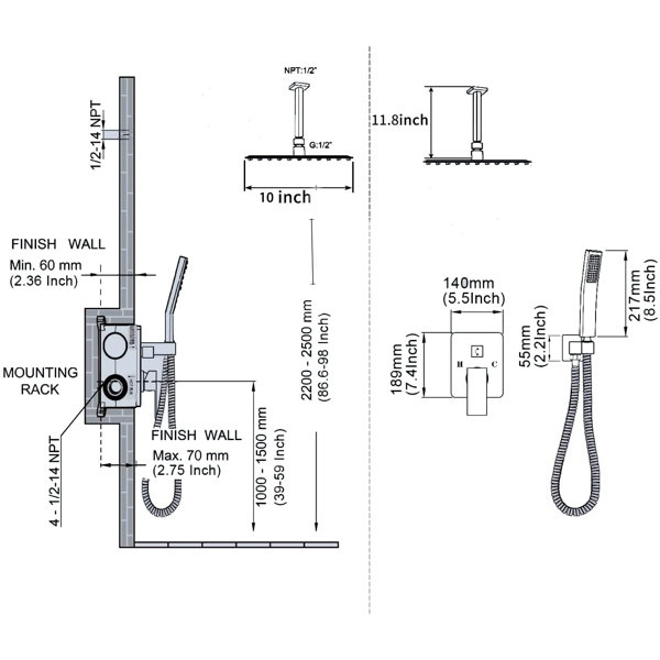 Dimensions du produit