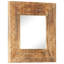 Charest Wood Flat Wall Mirror