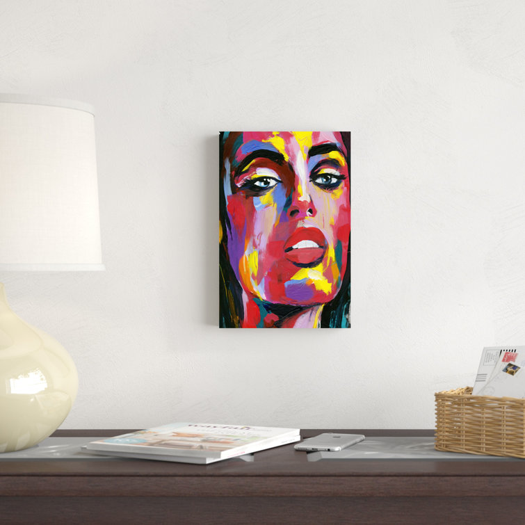 Red Barrel Studio® Prismatic Pout III On Canvas by Annie Warren Print ...
