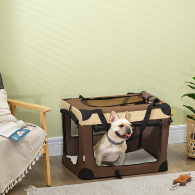 Collapsible Pet Carrier with 3 Doors
