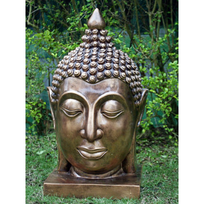 Thai Buddha Head Bust