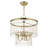 4 - Light Dimmable Drum Chandelier-1645923104