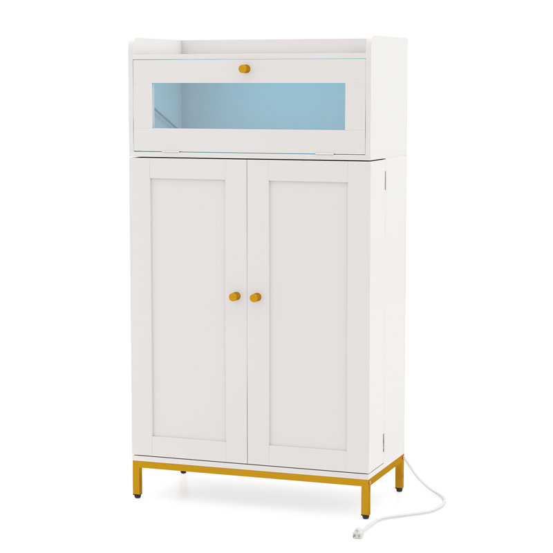  Prise de courant en acrylique pour armoire de cuisine