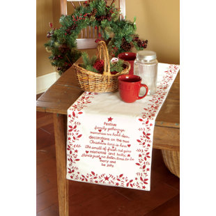 Chemin de table Christmas Time