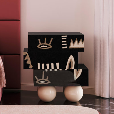 Table de chevet Mid-Century