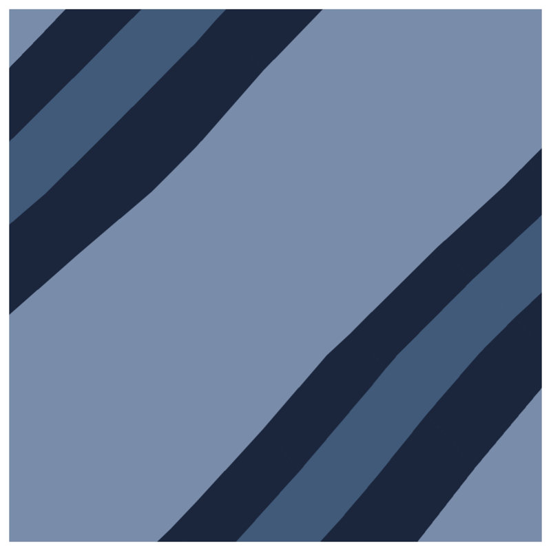 Tapis de bain bleu gris Chavers, L 34 po x L 21 po