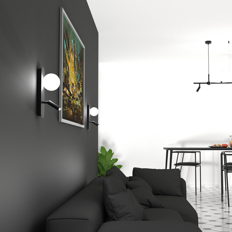 Sirio Steel Wall Sconce