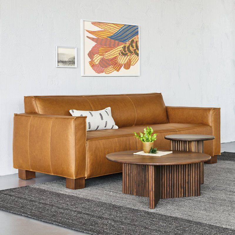 Cabot Sofa, Tucson Sienna Leather