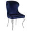 Ensemble de 2 chaises d'appoint en velours Kerasoula-1967436260
