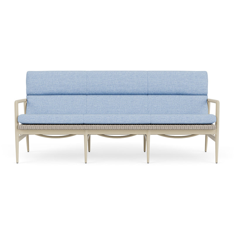 Cascade Outdoor 3 - Seat Patio Sofa, Demo Skyway, Linen