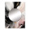 Lunell rose et or fluide pierre - marbre unique miroir décoratif, grand miroir rose, art imprimé en métal