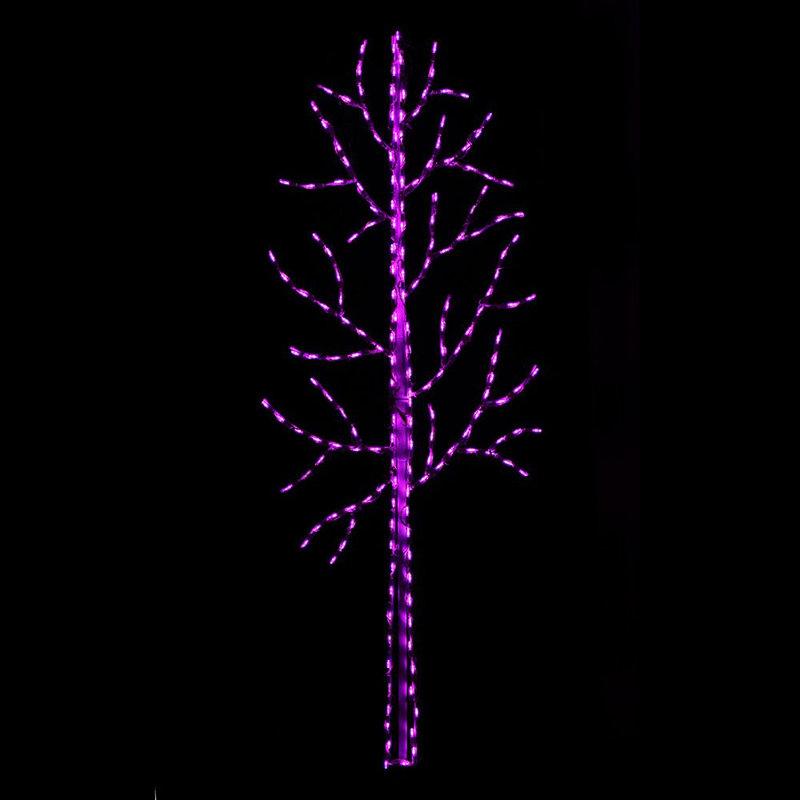 Décoration de fenêtre lumineuse de l’arbre d’halloween 201 lumière del