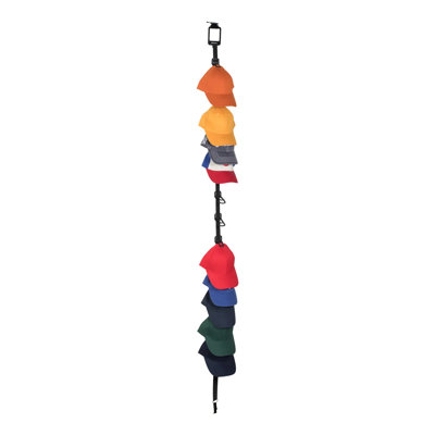 Organisateur de chapeaux suspendus 15 casquettes
