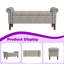 Banc de rangement avec repose-pieds Conrad-220056204