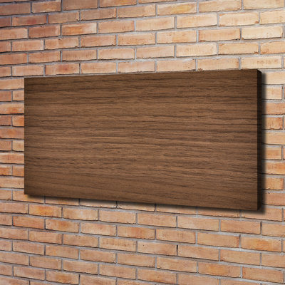 Wooden Background - Wrapped Canvas Print