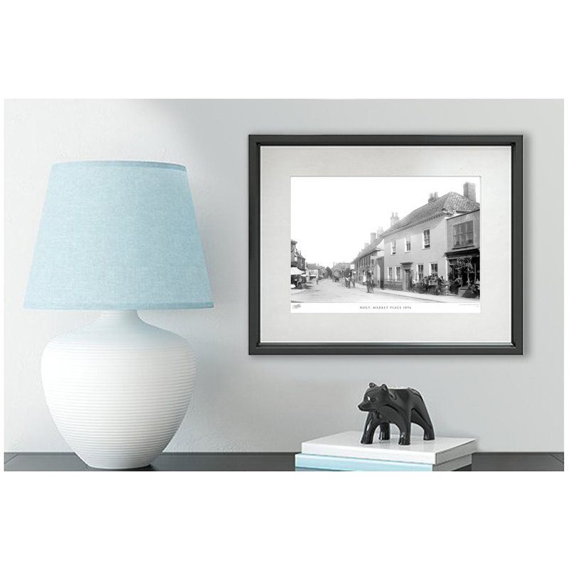 Holt, Market Place 1896 by Francis Frith - Single Picture Frame Print, 45cm H x 60cm W x 2.3cm D
