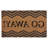 Overbury Non-Slip Chevron Outdoor Doormat