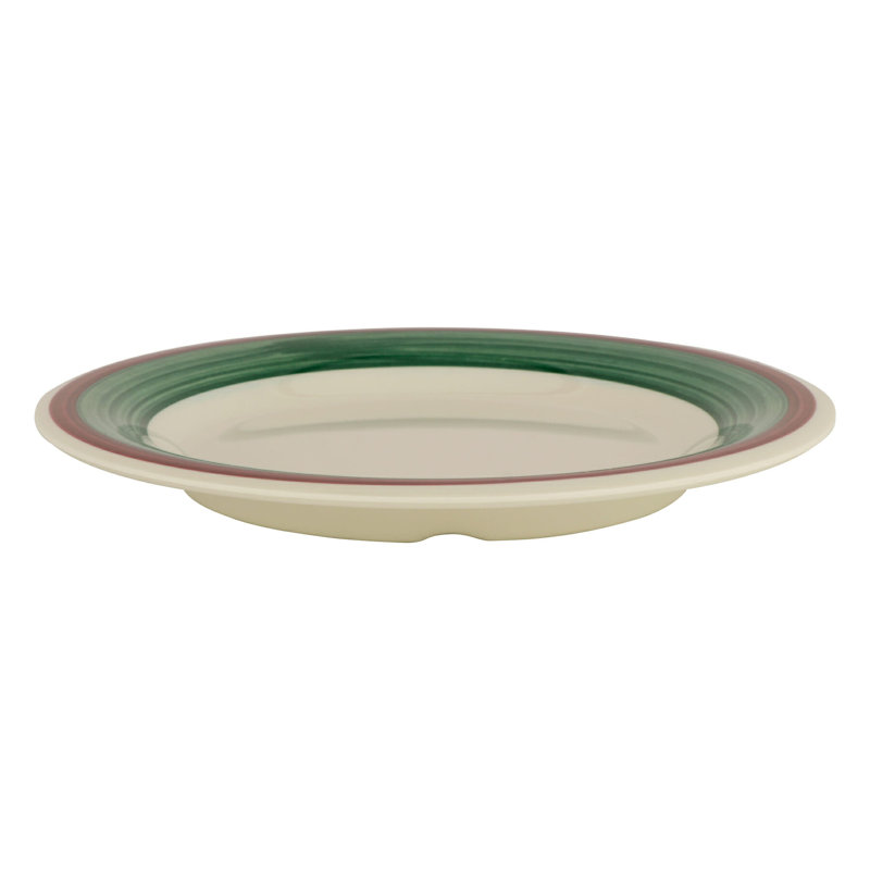  Assiette à salade ou à dessert en mélamine 7,5 po, 4 pièces