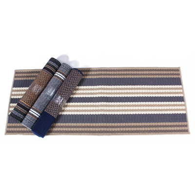 Adriyel Wool Striped Indoor Rug