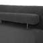 Chaise longue rembourrée avec coussin et pieds en bois massif l 42 po Stoneville-1142525853-1265200190