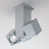 Brushed Aluminum