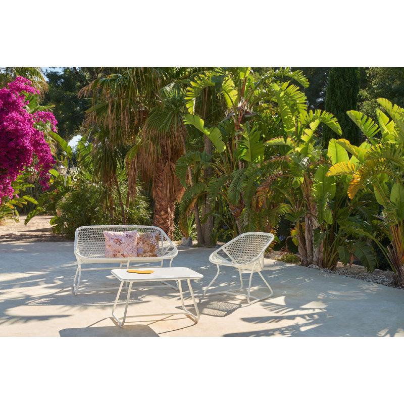 Sixties Outdoor Coffee Table, Acapulco Blue