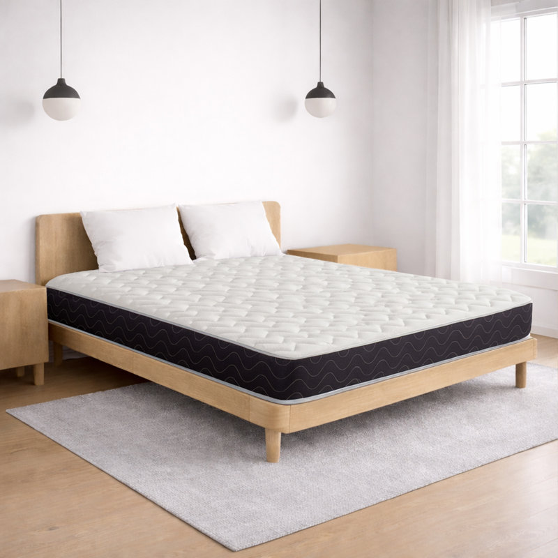 Symple Stuff Open Coil Mattress, Small Single (2'6)