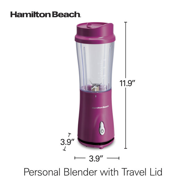Hamilton Beach Power Elite Blender with 40oz Glass Jar and 3-Cup Vegetable  Chopper, 12 Functions & Personal Blender for Shakes and Smoothies with 14