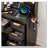 Vanity Table with LED Mirror, Charging Station, 5 Drawers and Stool-152630272