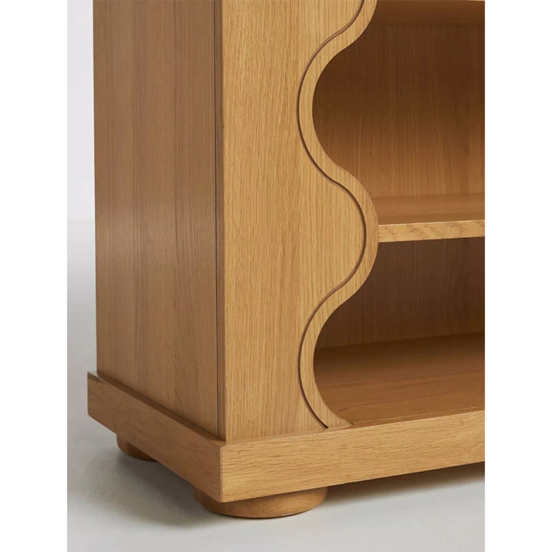 Armoire d'appoint en bois massif Simple Retro