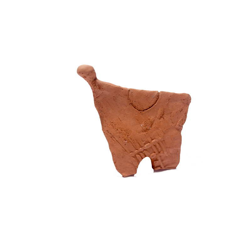 Bonbon Chouval Mini Me Terre Sculpture, 4" H x 3.5" W x 2" D
