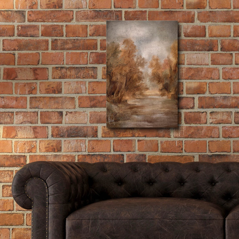  «Autumn Abstract» par Ashley Bradley, art mural en verre acrylique, 16 po x 24 po, H 24 po x l 16 po