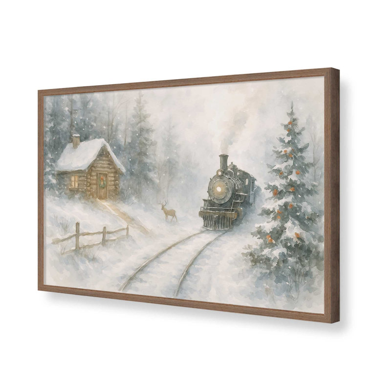 Whistle of Winter, reproduction d'art, Noyer, 11 po x 14 po