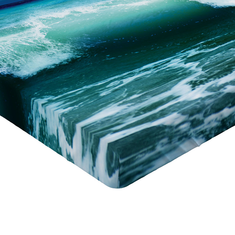 Ensemble de 2 draps-housse Ambesonne Ocean, Drap-housse pour lit double