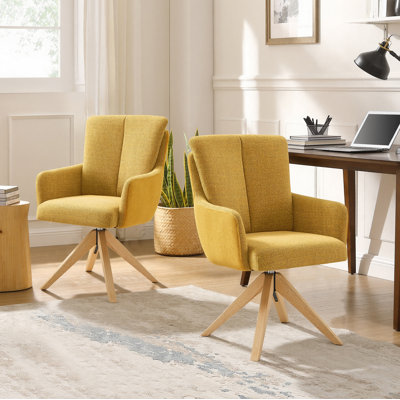 Ensemble de 2 chaises de bureau Bernab