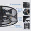 Ventilateur de plafond à cage 20 pouces avec lumière, télécommande et contrôle des applications moteur à courant continu noir-1760793015-1760166394