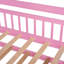 Lit maison avec lit gigogne et tablette-111402900-111402896